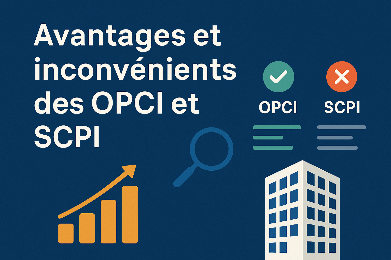 Avantages et inconvénients des OPCI et SCPI