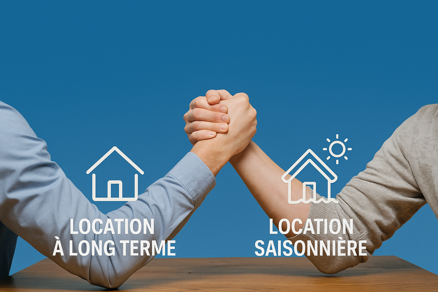 Comparer la location à long terme et la location saisonnière