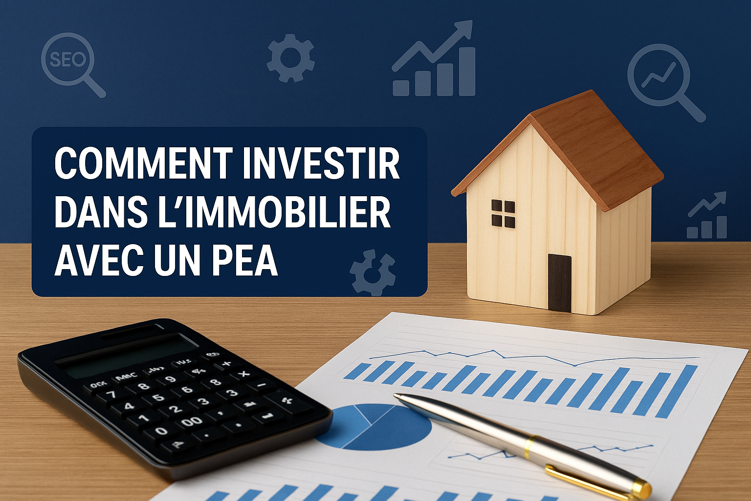 Comment investir dans l'immobilier avec un PEA