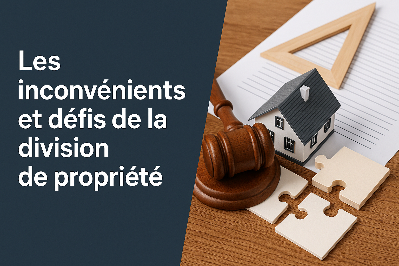 Les inconvénients et défis de la division de propriété