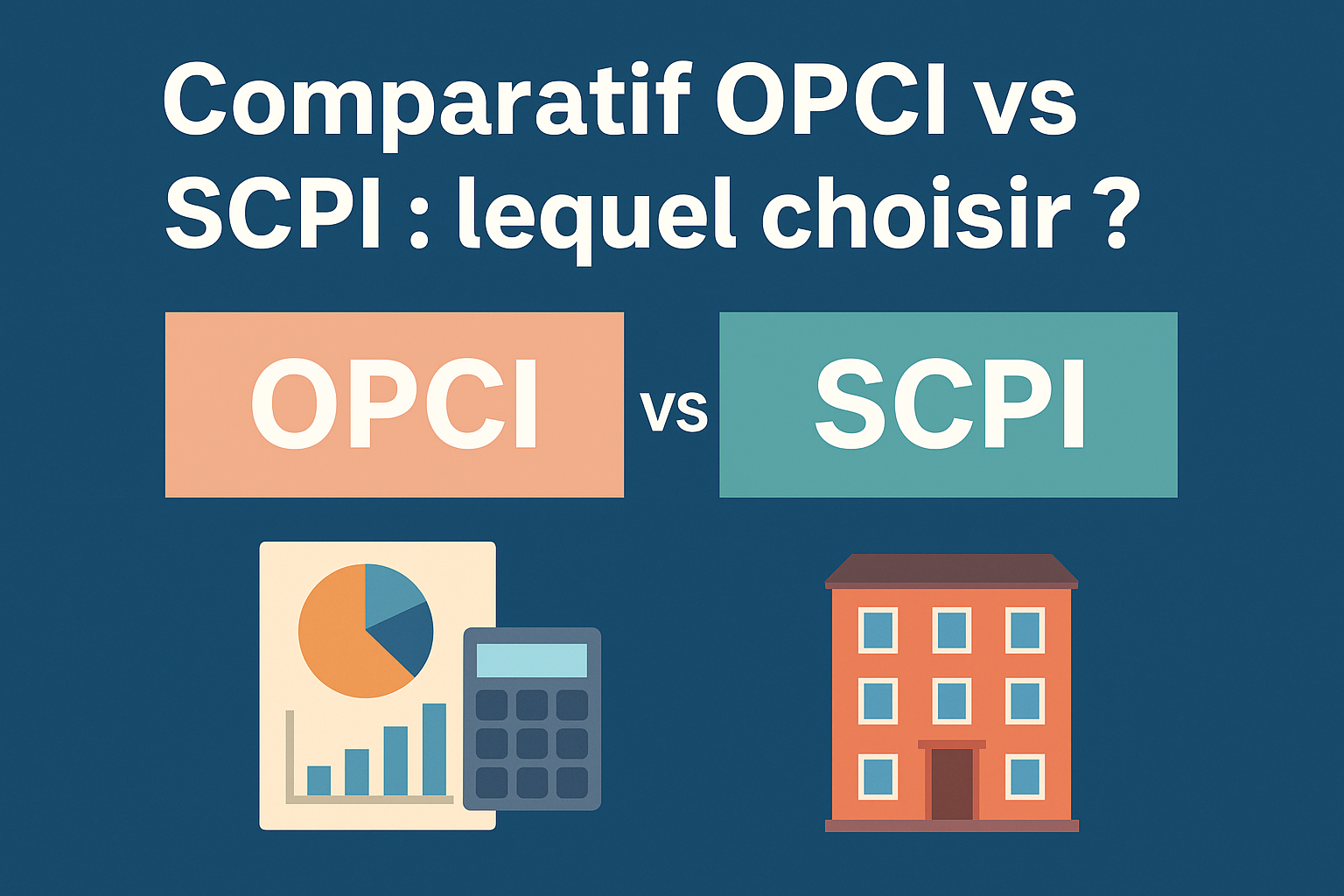 Comparatif OPCI vs SCPI : lequel choisir ?