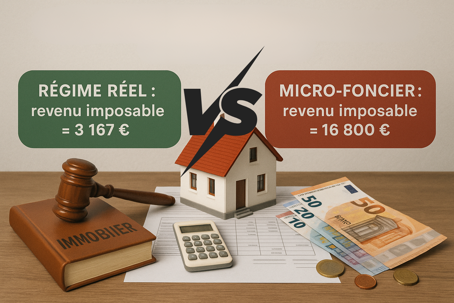 Régime réel vs micro-foncier