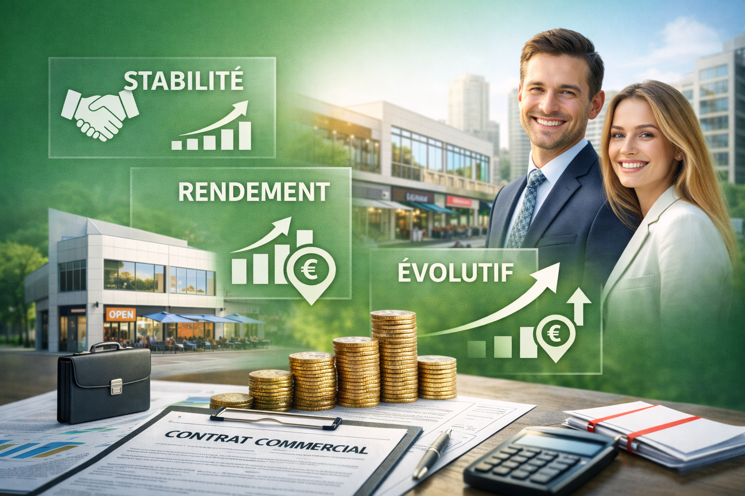 Avantages de l'investissement commercial
