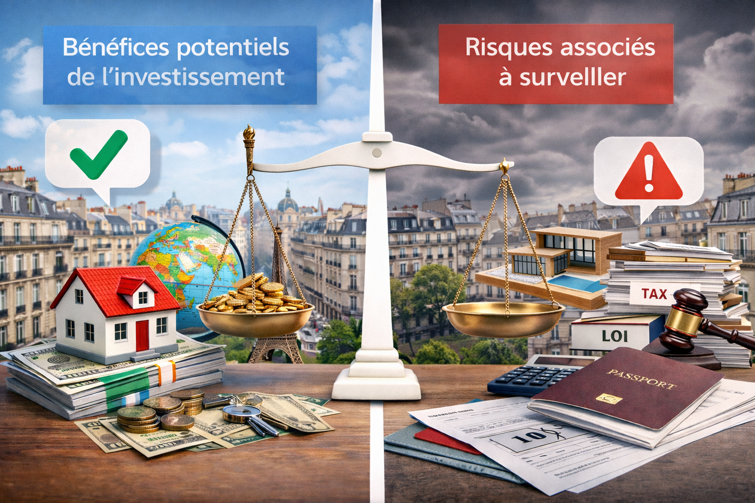 Avantages et inconvénients de l'immobilier à l'étranger