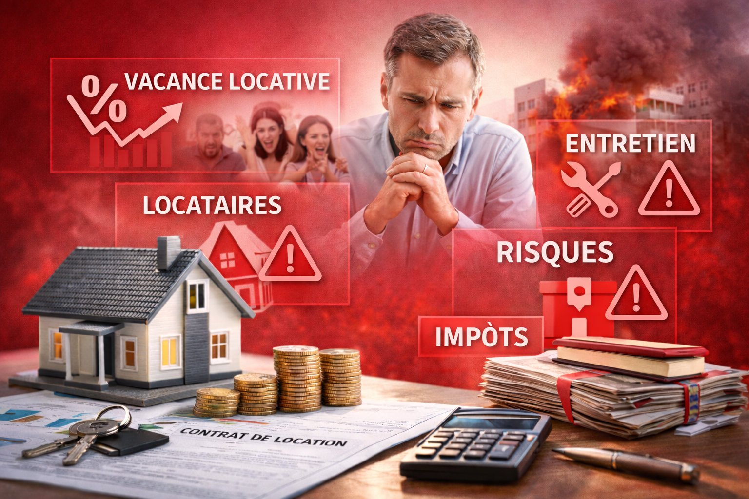 Inconvénients de l'investissement résidentiel