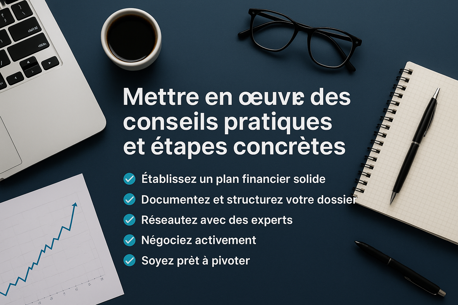 Mettre en oeuvre des conseils pratiques et étapes concrètes
